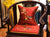 Cojín de asiento chino tradicional brocado bordado de pato mandarín