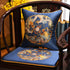 Dragons Embroidery Brocade Traditional Chinese Seat Cushion