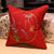 Orchid Embroidery Linen Traditional Chinese Cushion Covers