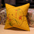 Orchid Embroidery Linen Traditional Chinese Cushion Covers