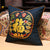 Fu Character Embroidery Linen Traditional Chinese Cushion Covers