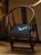 Crane Embroidery Linen Traditional Chinese Seat Cushion