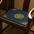 Auspicious Embroidery Linen Traditional Chinese Seat Cushion