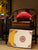 Coussin de siège chinois traditionnel en lin brodé de bon augure