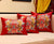 Drachen & Pfingstrose Stickerei Brokat Traditionelle Chinesische Kissenbezüge