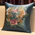 Dragons & Pivoine Broderie Brocart Housses de Coussin Chinois Traditionnel