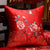 Traditionelle chinesische Kissenbezüge aus Brokat mit Vogel- und Blumenstickerei