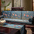 Cuscino per sedile cinese tradizionale in broccato con ricamo floreale e uccelli