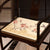Traditionelles chinesisches Sitzkissen aus Brokat mit Vogel- und Blumenstickerei