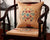 Floral Embroidery Velvet Traditional Chinese Seat Cushion