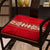 Floral Embroidery Velvet Traditional Chinese Seat Cushion