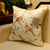 Magpie & Floral Embroidery Brocade Traditional Chinese Cushion Cover Pillow Case