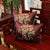 Floral Embroidery Brocade Traditional Chinese Cushion Cover Pillow Case