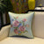 Peony Embroidery Brocade Traditional Chinese Cushion Cover Pillow Case