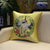Crane Embroidery Brocade Traditional Chinese Cushion Cover Pillow Case