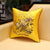 Housses de coussin chinoises traditionnelles en lin de broderie de bon augure