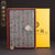 Chinesisches Kalligraphie-Muster Brokat Cover Retro Chinoiserie Notizbuch