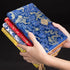 Dragons Pattern Brocade Cover Retro Chinoiserie Notebook