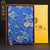 Dragons Pattern Brocade Cover Retro Chinoiserie Notebook