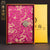 Dragons Pattern Brocade Cover Retro Chinoiserie Notebook