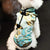 Brokat traditionelles chinesisches Neujahrs-Outfit für Hunde-Teddy