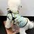 Brokat traditionelles chinesisches Neujahrs-Outfit für Hunde-Teddy