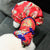 Robe chinoise traditionnelle en brocart floral Cheongsam pour chien en peluche