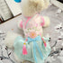 Vestido de fiesta Hanfu chino tradicional bordado floral para perro Teddy