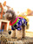 Costume tradizionale coreano Hanbok con fiocco per cane Teddy