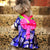 Traditional Korea Costume Hanbok with Bownot for Dog Teddy