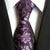 Cravatta da gentiluomo orientale con motivo floreale in stile business