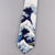 Sea Wave Pattern Oriental Style Gentleman Necktie