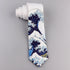 Sea Wave Pattern Oriental Style Gentleman Necktie