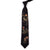 Cravate de gentleman de style oriental à motif de lotus