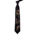 Corbata de caballero de estilo oriental con motivo de loto