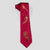 Corbata de caballero de estilo oriental con motivo de Cyprinus
