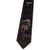 Corbata de caballero estilo oriental con bordado de grúa