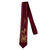 Orchids Embroidery Oriental Style Gentleman Necktie