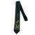 Krawatte mit Orchideenstickerei im orientalischen Stil