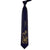 Cravate Gentleman Style Oriental Broderie Orchidées