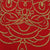 Herrenkrawatte mit Löwengesicht-Stickerei im orientalischen Stil