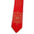 Corbata de caballero de estilo oriental con bordado de cara de león