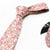 Floral Signature Cotton Oriental Style Gentleman Necktie
