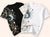 Cyprinus Carpio Haematopterus Camiseta unisex de manga corta estampada 100% algodón
