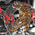 T-shirt unisex a maniche corte in 100% cotone con ricamo drago e tigre