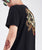 Cyprinus Carpio Haematopterus bordado 100% algodón camiseta unisex de manga corta