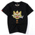 Lion Embroidery 100% Cotton Short Sleeve Unisex T-shirt