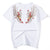 Phoenix Embroidery 100% Cotton Short Sleeve Unisex T-shirt