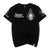 Kuan-yin Bedrucktes Unisex-T-Shirt aus 100% Baumwolle mit kurzen Ärmeln
