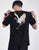 Crane Embroidery 100% Cotton Short Sleeve Unisex T-shirt